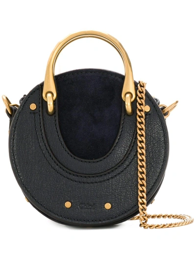 Shop Chloé Pixie Mini Shoulder Bag - Blue