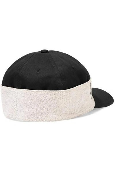 Shop Gucci Cotton-twill And Printed Terry Baseball Cap