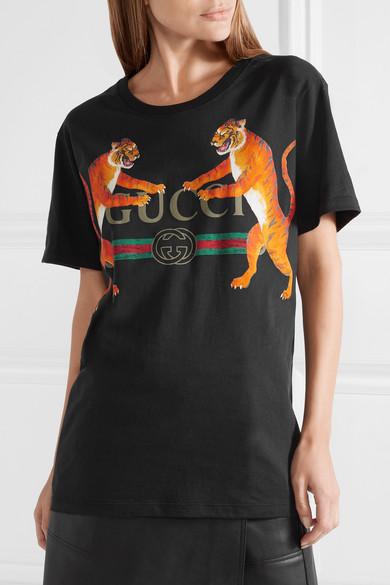 gucci black tiger t shirt