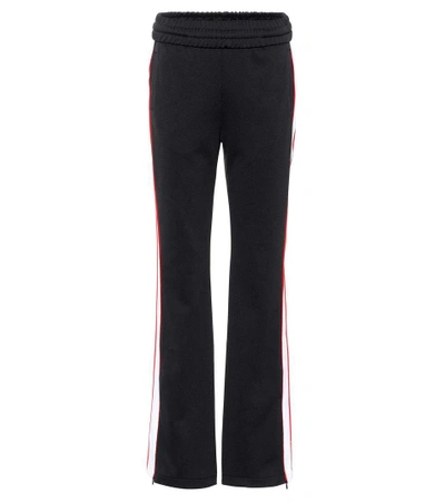 Shop Off-white Jersey Trackpants In Black