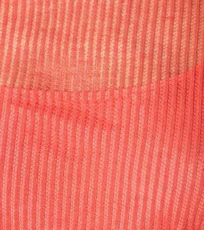 Shop Mansur Gavriel Mohair-blend Sweater In Pink