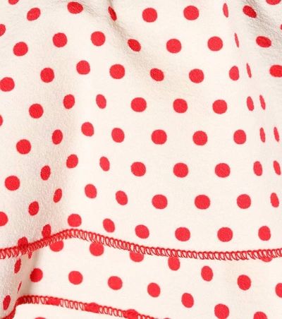 Shop Lisa Marie Fernandez Sabine Polka-dot Bikini In Red