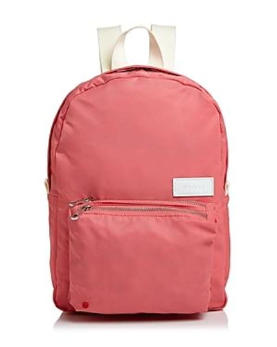 Shop State Lorimer Heights Nylon Backpack In Poppy Pink/silver