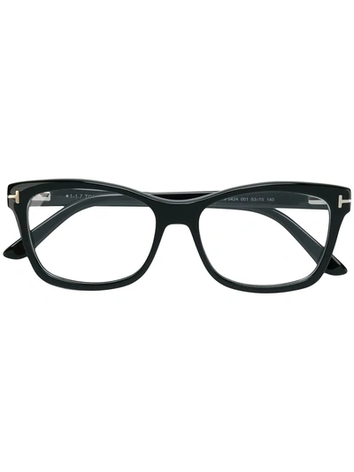 Shop Tom Ford Squared Frame Glasses