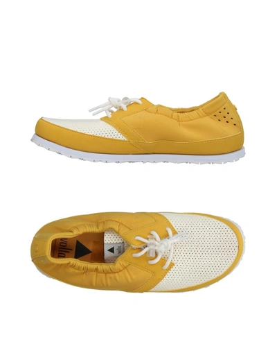 Shop Volta Sneakers In Yellow