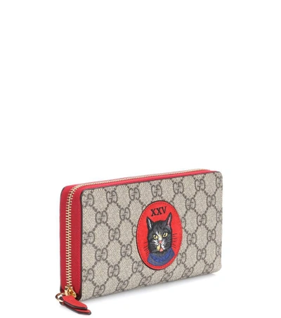 Shop Gucci Gg Supreme Canvas Wallet In Female