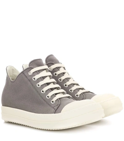 Shop Rick Owens Drkshdw Canvas Sneakers In Female