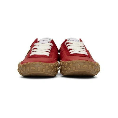 Shop Kenzo Red  Move Sneakers In Medium Red