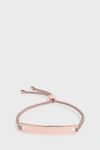 Monica Vinader Engravable Havana Friendship Bracelet In Metallic