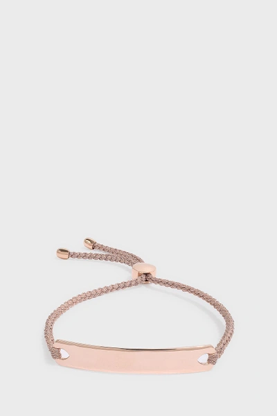 Shop Monica Vinader Havana Friendship Bracelet In Metallic