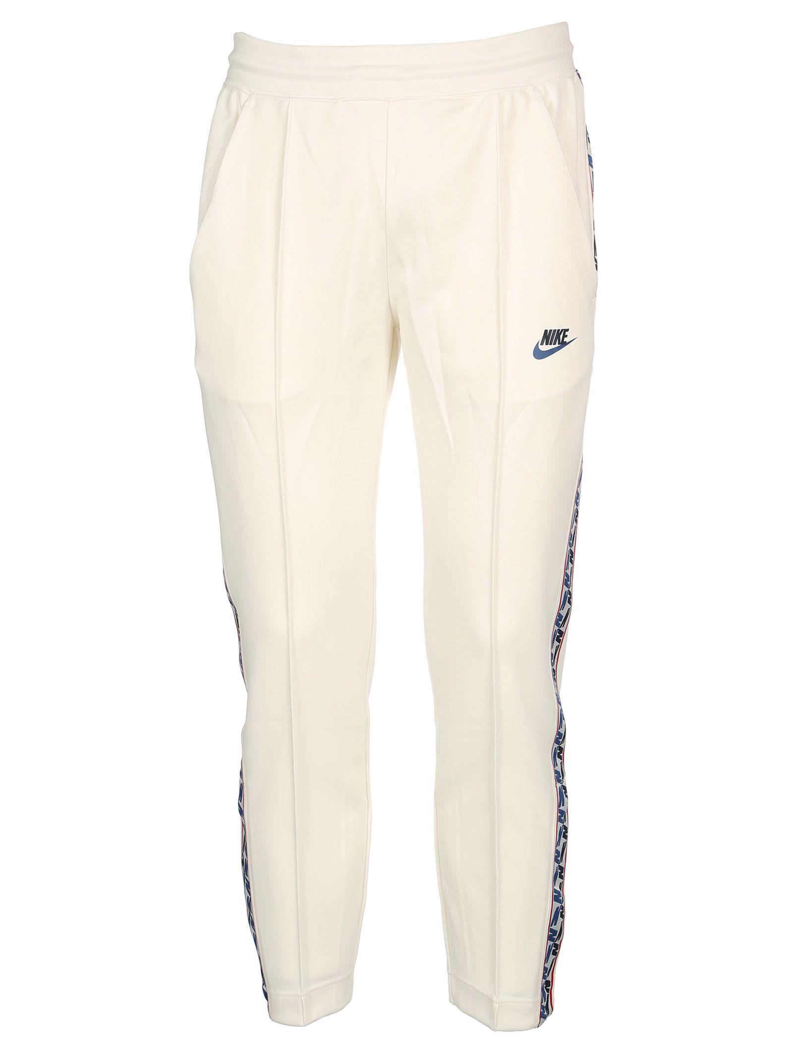 Nike Graphic Side Stripe Track Pants In Cream | ModeSens