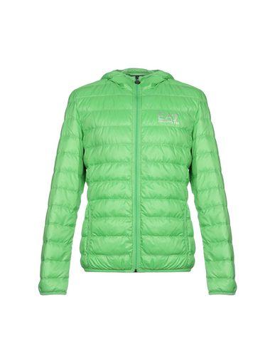 green ea7 coat