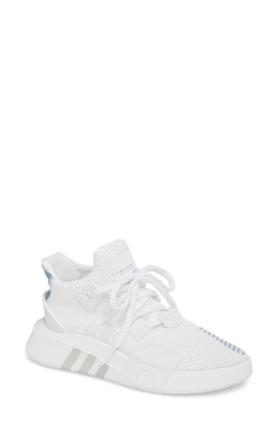 Shop Adidas Originals Eqt Basketball Adv Sneaker In Ash Blue/ Ash Blue/ White
