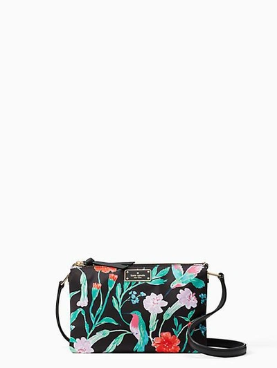 Kate Spade Wilson Road Hummingbird Floral Madelyn In Black ModeSens