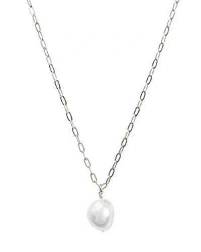 Shop Dogeared Pearls Of Love Pendant Necklace, 16 In Gold