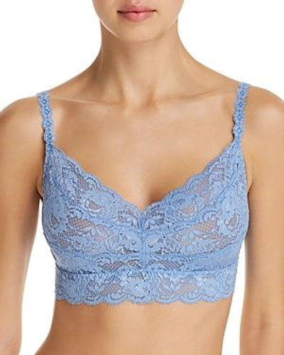 Shop Cosabella Never Say Never Sweetie Soft Bra In Jewel Blue