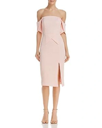 Shop Elliatt Arcadia Off-the-shoulder Dress - 100% Exclusive In Pink