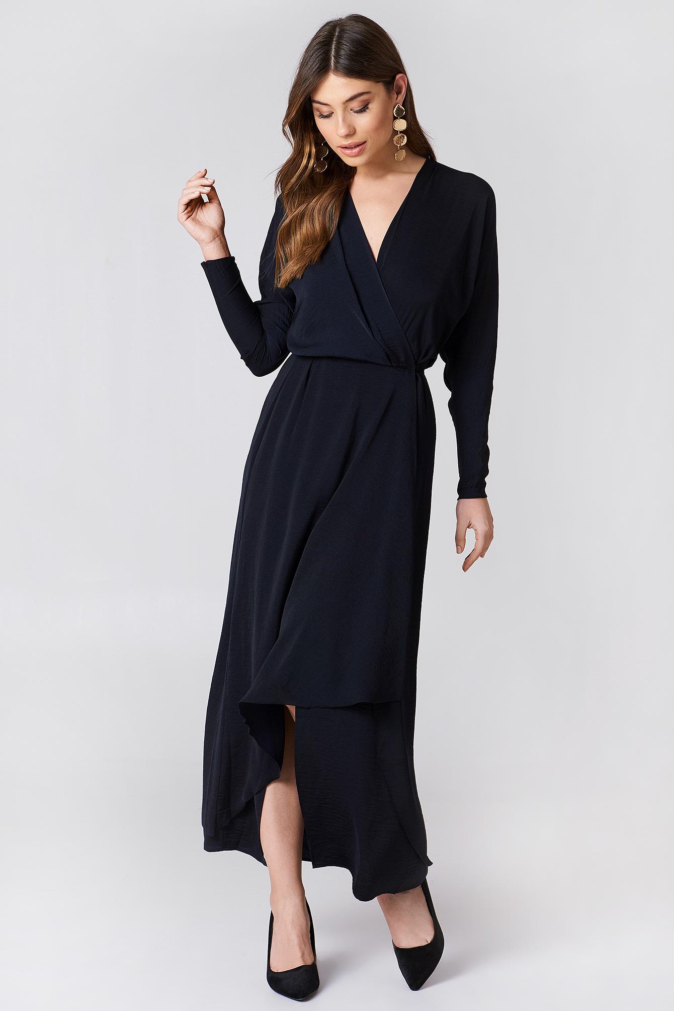 filippa k slinky wrap dress