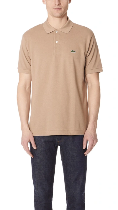 Shop Lacoste Short Sleeve Classic Polo Shirt In Samui