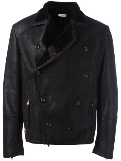 Shop Al Duca D'aosta 1902 Double Breasted Jacket - Black