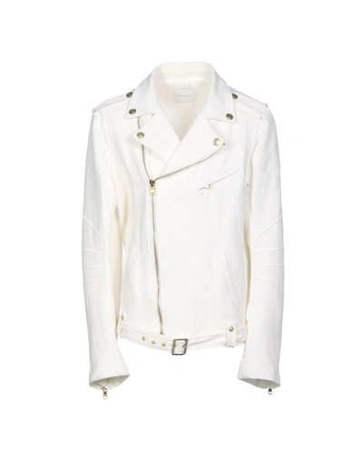 Shop Pierre Balmain Jacket In White