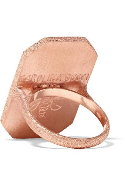 Shop Carolina Bucci Florentine 18-karat Rose Gold Ring