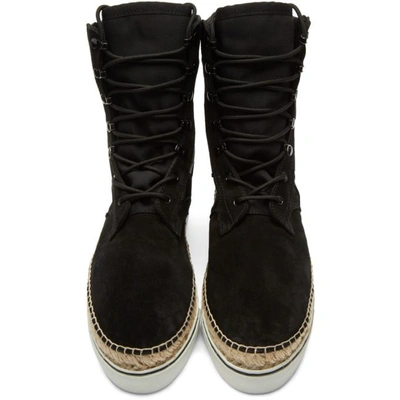 Shop Alexander Wang Black Myles Boots