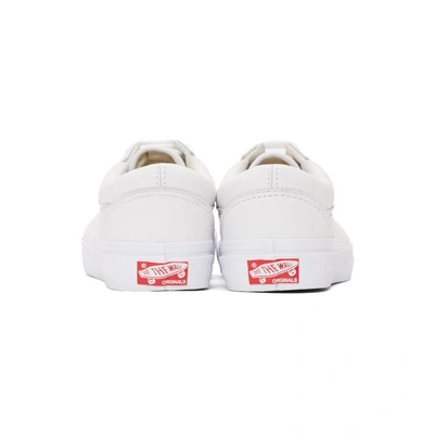 Shop Vans White Og Old Skool Lx Sneakers