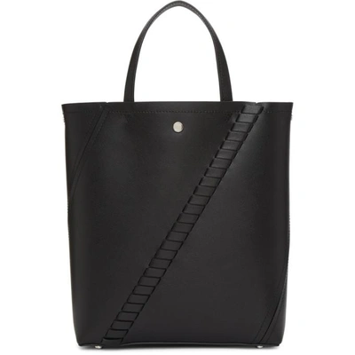 Shop Proenza Schouler Black Hex Tote In 0000 Black