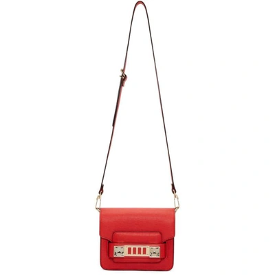 Shop Proenza Schouler Red Ps11 Crossbody Bag In 3077 Cardin
