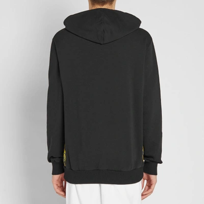 Shop Off-white Tape Hoody In Black