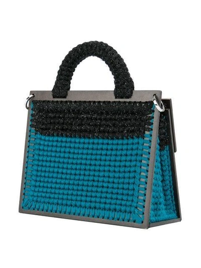 Shop 711 0 Juliette Copacabana Shoulder Bag - Blue