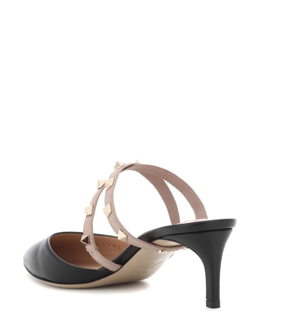valentino studwrap mules