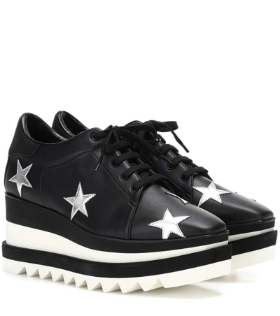 Shop Stella Mccartney Sneak-elyse Platform Sneakers In Black