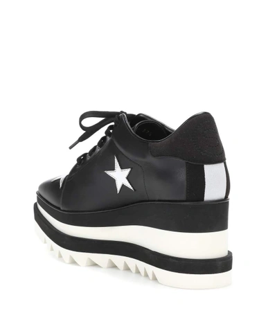 Shop Stella Mccartney Sneak-elyse Platform Sneakers In Black