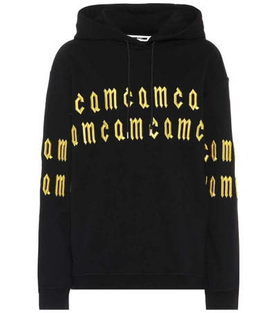 Shop Mcq By Alexander Mcqueen Embroidered Cotton Hoodie In Female
