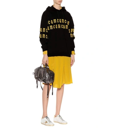 Shop Mcq By Alexander Mcqueen Embroidered Cotton Hoodie In Female