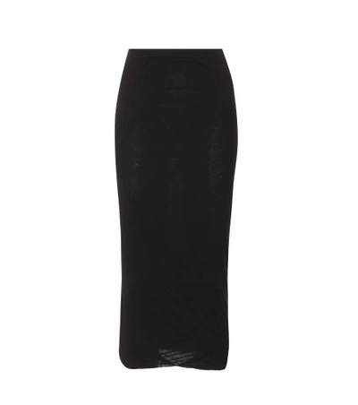 Shop Rick Owens Maxi Skirt