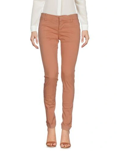 Shop Entre Amis Casual Pants In Camel