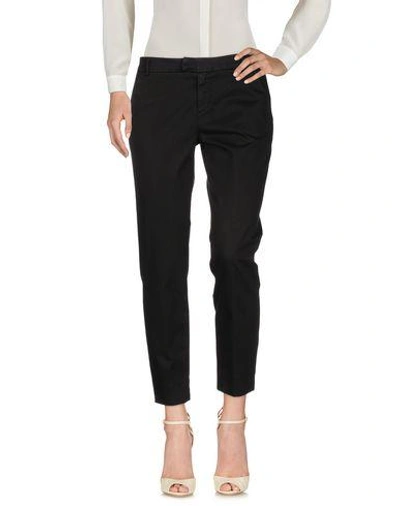 Shop 7 For All Mankind Casual Pants In Black