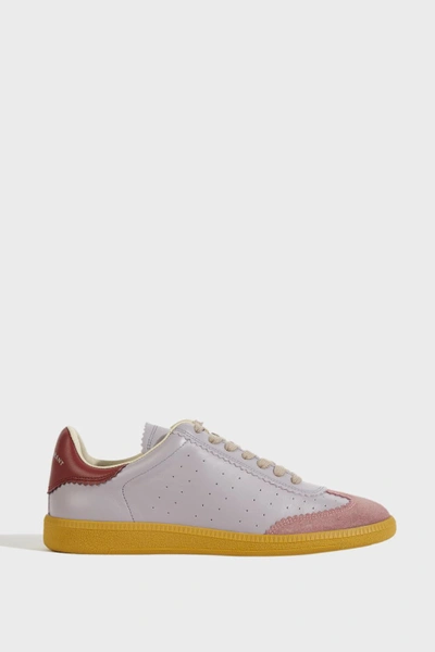 Shop Isabel Marant Bryce Leather Trainers In No