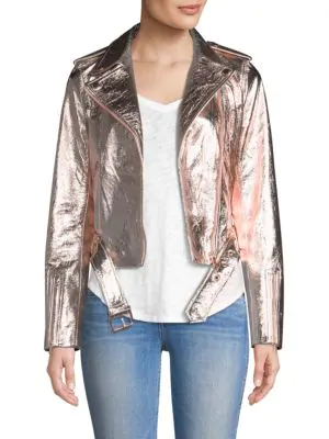 true religion metallic jacket