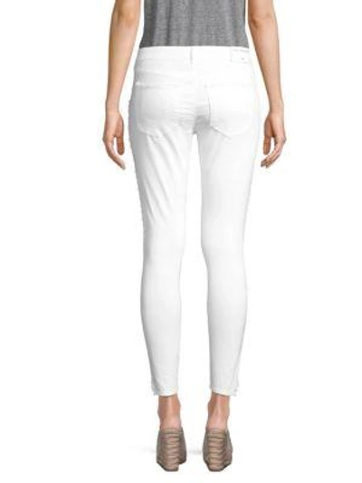 Shop True Religion Jennie Curvy Skinny Crop In Dau Optic White