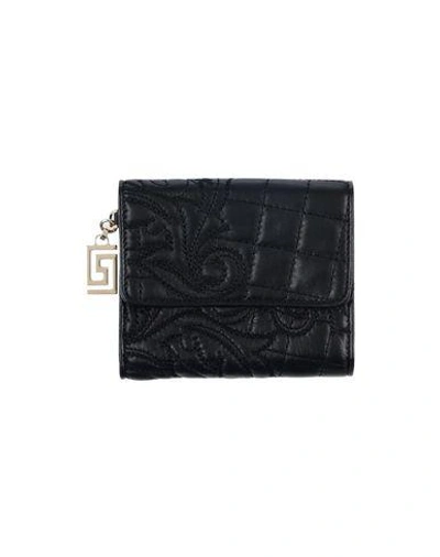 Shop Versace Wallet In Black