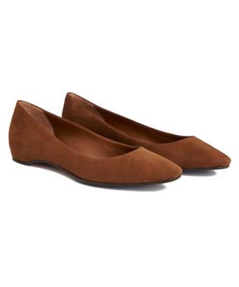 aquatalia suede flats