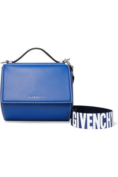 Shop Givenchy Pandora Box Mini Leather Shoulder Bag
