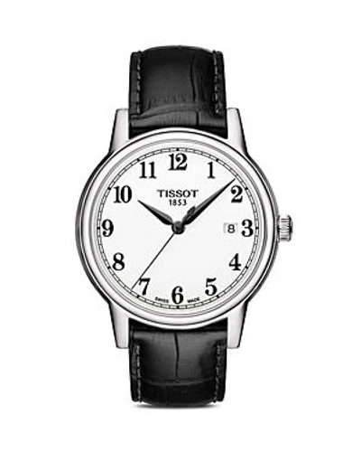 Shop Tissot Carson Watch, 40mm In White/black