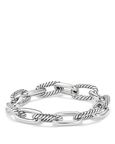 Shop David Yurman Madison Medium Chain Bracelet In Silver