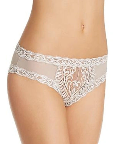 Shop Natori Feathers Hipster In Cocoon/warm White