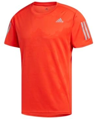 Shop Adidas Originals Adidas Men's Response Climacool T-shirt In Orange